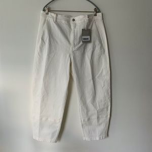 Everlane Utility Barrel Pant White, XL 16 - Brand new with tags